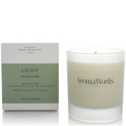 AromaWorks Light Range candela - erba citronella e bergamotto 30 cl