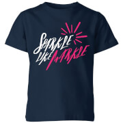 T-Shirt Enfant My Little Rascal Sparkle Like Markle - Bleu Marine - 3-4 ans - Navy