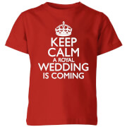 T-Shirt Enfant My Little Rascal Keep Calm Wedding Coming - Rouge - 3-4 ans - Rouge