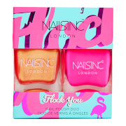 nails inc. Trend Duo Flock You Nail Polish Duo 2 x 14ml