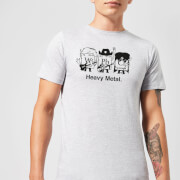 By Iwoot Heavy Metal T Shirt Grey 3Xl by iwoot kopen in de aanbieding