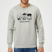 By Iwoot Heavy Metal Sweatshirt Grey 3Xl by iwoot kopen in de aanbieding