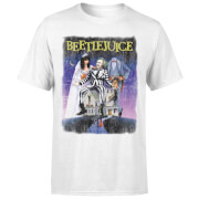 Beetlejuice Distressed Poster T Shirt White 4Xl beetlejuice kopen in de aanbieding