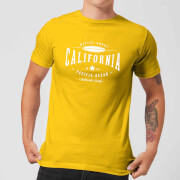 T-Shirt Homme California Native Shore - Jaune - XS - Citron