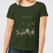 By Iwoot Find Your Wild Womens T Shirt Forest Green M by iwoot kopen in de aanbieding