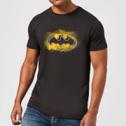 Dc Comics Batman Spray Logo T Shirt Black L dc kopen in de aanbieding