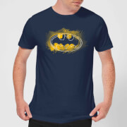 Dc Comics Batman Spray Logo T Shirt Navy L dc comics kopen in de aanbieding