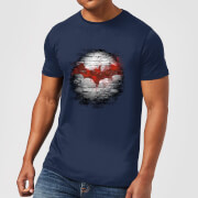 Dc Comics Batman Logo Wall T Shirt Navy Xxl dc comics kopen in de aanbieding
