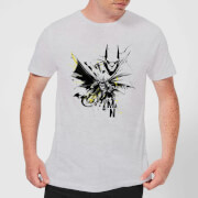 Dc Comics Batman Batface Splash T Shirt Grey Xl dc kopen in de aanbieding