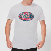 DC Comics Herren Batman Japanisches Logo T-Shirt | Grau | XS | Grau