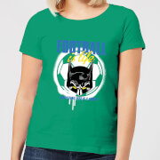 Dc Comics Batman Football Is Life Womens T Shirt Kelly Green Xl dc comics kopen in de aanbieding