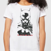 Dc Comics Batman Solid Stare Womens T Shirt White Xxl dc comics kopen in de aanbieding