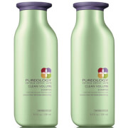 Pureology Clean Volume Colour Care Shampoo Duo 250Ml pureology kopen in de aanbieding Pureology Clean Volume Colour Care Shampoo Duo 250Ml pureology kopen in de aanbieding