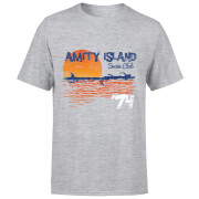 Jaws Amity Swim Club T Shirt Grey S jaws kopen in de aanbieding