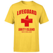 Jaws Amity Island Lifeguard T Shirt L Yellow jaws kopen in de aanbieding