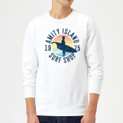 Jaws Amity Surf Shop Sweatshirt White Xxl jaws kopen in de aanbieding