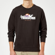 The Big Lebowski Treehorn Logo Sweatshirt Black S the big lebowski kopen in de aanbieding
