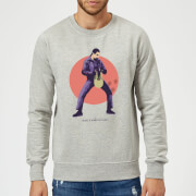 The Big Lebowski Jesus Sweatshirt Grey 4Xl the big lebowski kopen in de aanbieding