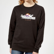 The Big Lebowski Treehorn Logo Womens Sweatshirt Black Xl big lebowski kopen in de aanbieding