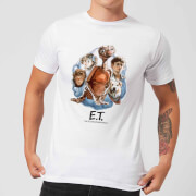 Et Painted Portrait T Shirt White 4Xl et the extraterrestrial kopen in de aanbieding