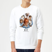 Et Painted Portrait Sweatshirt White M et the extraterrestrial kopen in de aanbieding