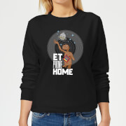 Et Phone Home Womens Sweatshirt Black 5Xl et the extraterrestrial kopen in de aanbieding