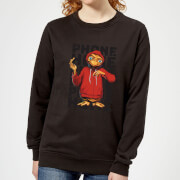 Et Phone Home Stylised Womens Sweatshirt Black 5Xl et the extraterrestrial kopen in de aanbieding