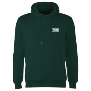 Image of Primed Chest Logo Hoodie - Forest Green - S - Forest Green