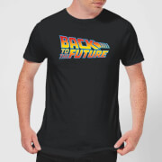 Back To The Future Classic Logo T Shirt Black M back to the future kopen in de aanbieding