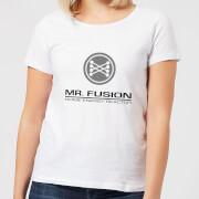 Back To The Future Mr Fusion Womens T Shirt White Xl back to the future kopen in de aanbieding
