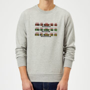 Back To The Future Destination Clock Sweatshirt Grey 3Xl back to the future kopen in de aanbieding