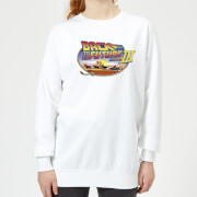 Back To The Future Lasso Womens Sweatshirt White Xl back to the future kopen in de aanbieding