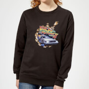 Back To The Future Clockwork Womens Sweatshirt Black Xxl back to the future kopen in de aanbieding