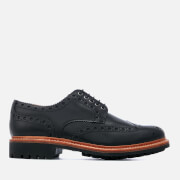 Image of Grenson Men's Archie Leather Commando Sole Brogues - Black - UK 7 - Black