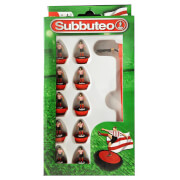 Subbuteo Red And White Stripe Team Subbuteo Red And White Stripe Team