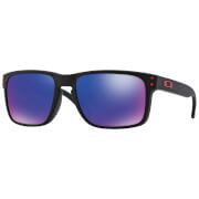 Oakley Holbrook Sunglasses Matte Blackred oakley kopen in de aanbieding