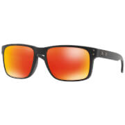 Oakley Holbrook Sunglasses - Matte Black/Prizm Ruby