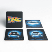 Dessous de Verre DeLorean - Retour vers le Futur