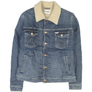 Wrangler Mens Denim Sherpa Jacket Blue Xl wrangler kopen in de aanbieding Wrangler Mens Denim Sherpa Jacket Blue Xl wrangler kopen in de aanbieding