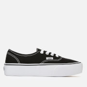 Image of Vans Women's Authentic Platform . Trainers - Black - UK