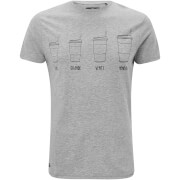 Threadbare Mens Coffee T Shirt Grey Marl Xl threadbare kopen in de aanbieding
