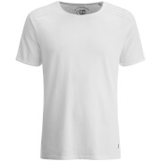 T-Shirt Homme Épaules Texturées Snatch Ringspun - Blanc - S - Blanc