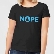 Magic The Gathering Nope Womens T Shirt Black L magic the gathering kopen in de aanbieding