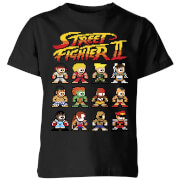 Street Fighter 2 Pixel Characters Kids T Shirt Black 7 8 Years street fighter kopen in de aanbieding Street Fighter 2 Pixel Characters Kids T Shirt Black 7 8 Years street fighter kopen in de aanbieding