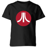 Atari Circle Logo Kids T Shirt Black 3 4 Years atari kopen in de aanbieding