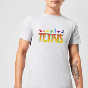 T-Shirt Homme Multi Blocs Tetris - Gris - XS - Gris