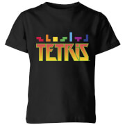Tetris Multi Blocks Kids T Shirt Black 9 10 Years tetris kopen in de aanbieding