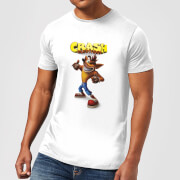 Crash Bandicoot Thumbs Up Mens T Shirt White M crash bandicoot kopen in de aanbieding
