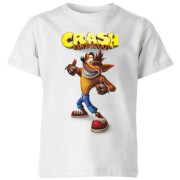 Crash Bandicoot Thumbs Up Kids T Shirt White 9 10 Years crash bandicoot kopen in de aanbieding