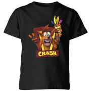 Crash Bandicoot Framed Kids T Shirt Black 3 4 Years crash bandicoot kopen in de aanbieding